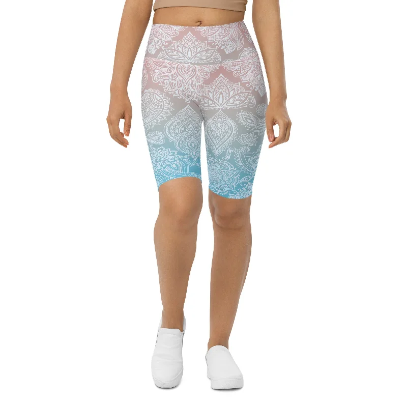 Pastel Spiritual Biker Shorts