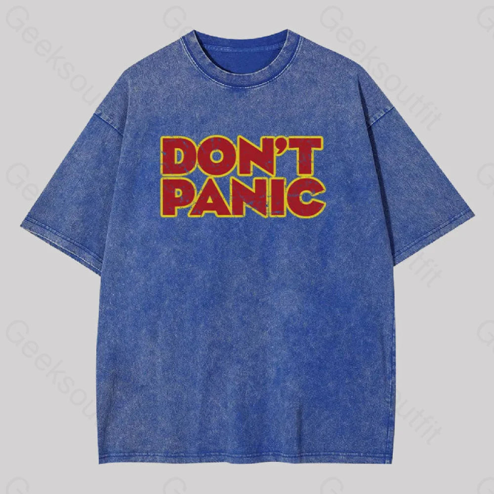 Don't Panic Washed T-Shirt