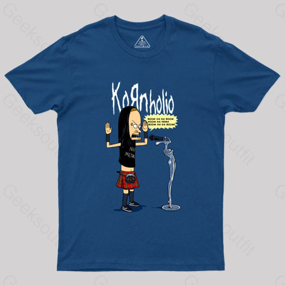 Nu Metal Rock Band Cartoon Parody T-Shirt