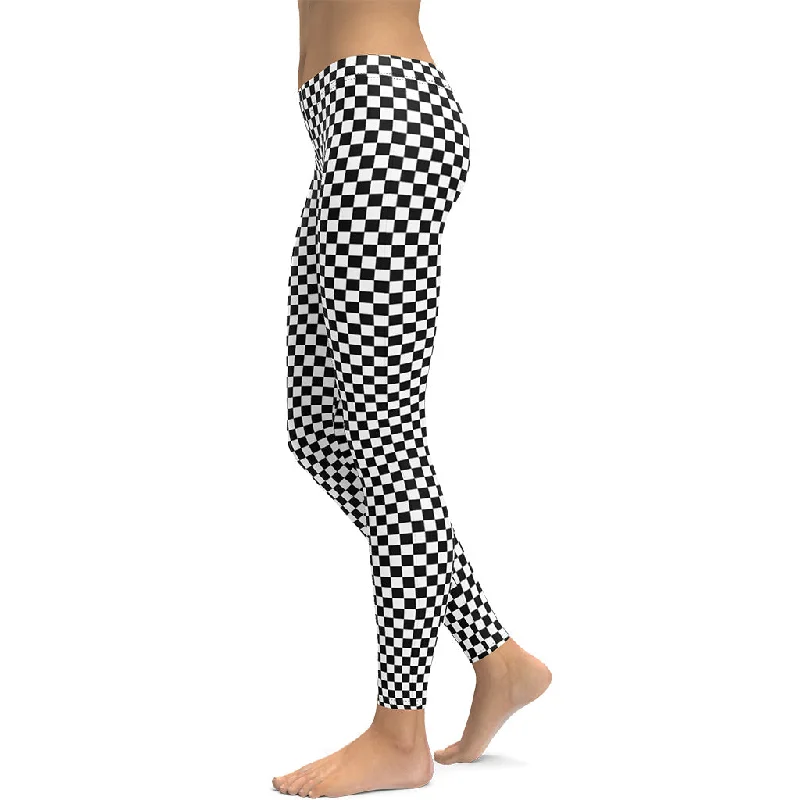 Checkered Leggings