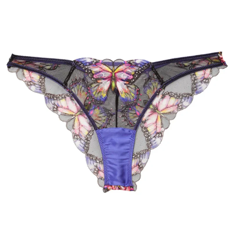 Fleur du Mal Butterfly Embroidery Cheeky