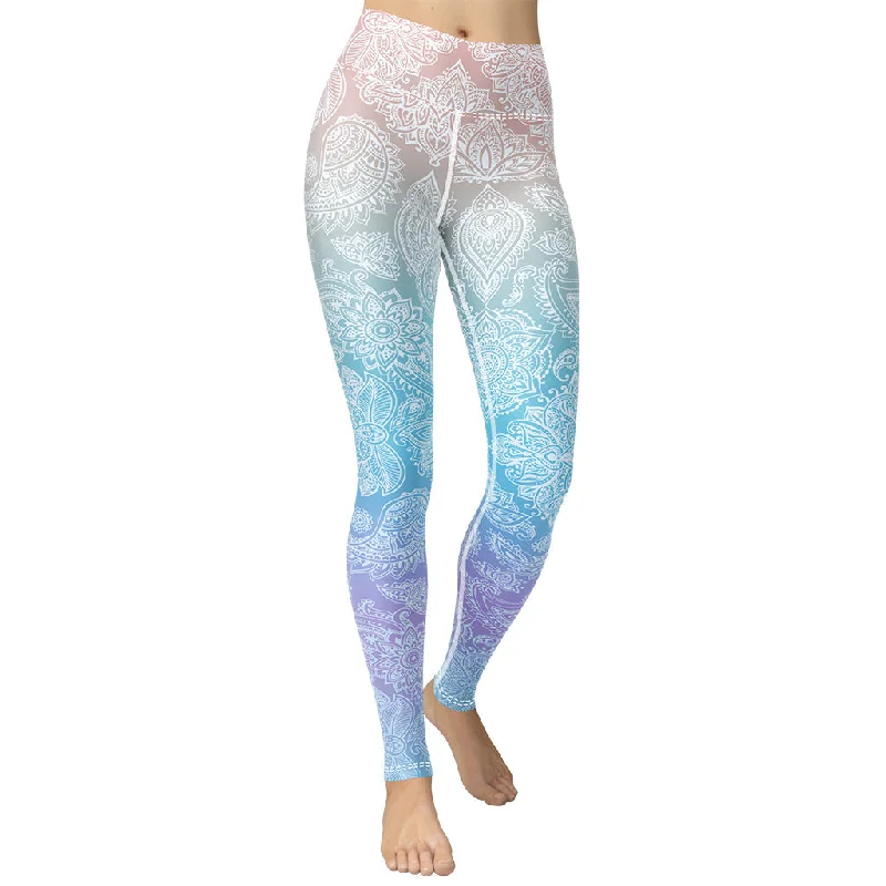 Pastel Spiritual Yoga Leggings