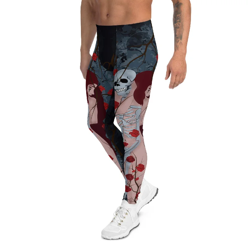 Skeleton & Woman Men's Leggings