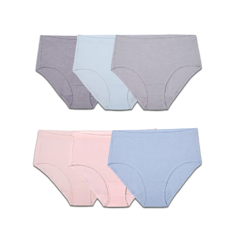 Women's Beyondsoft Low-Rise Brief Underwear 6 Pack 6DBSML1