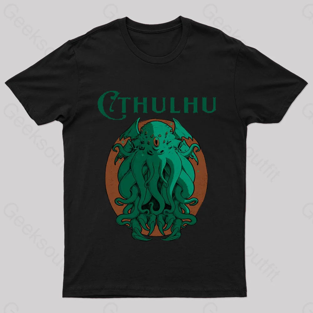 Cthulhu Magazine Nerd T-Shirt