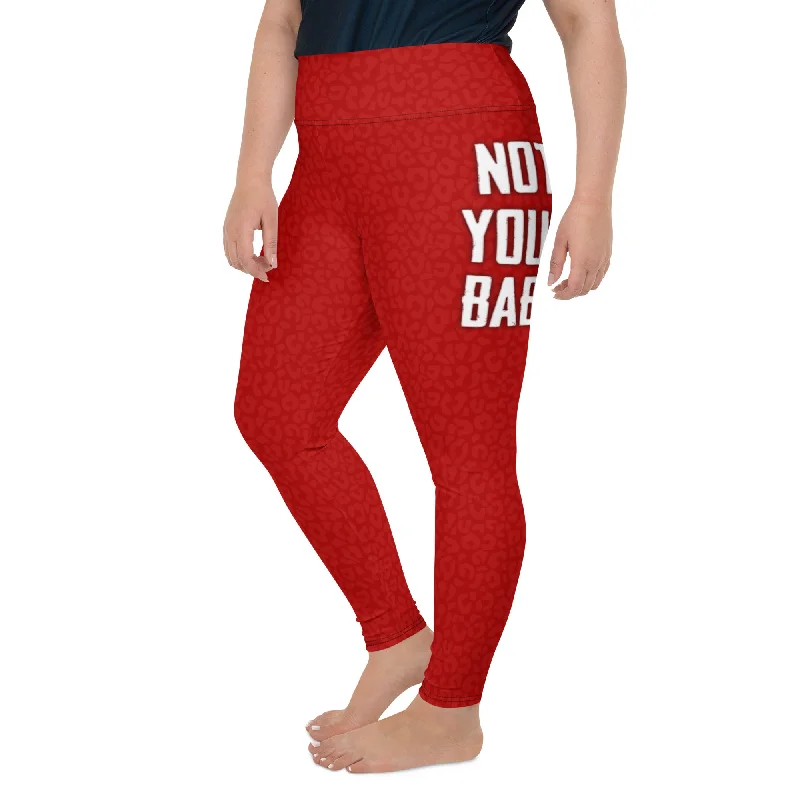 Not Your Babe Plus Size Leggings