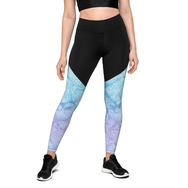 Pastel Spiritual Compression Leggings