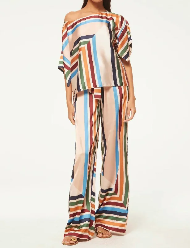 Reshma Pants In San Miguel Stripe