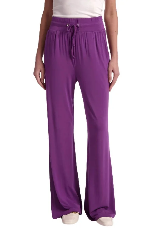 Humility Pant In Purple