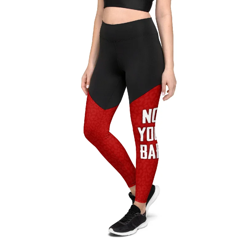 Not Your Babe Compression Leggings