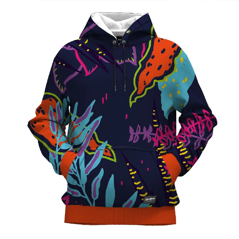 Abstract Garden Hoodie