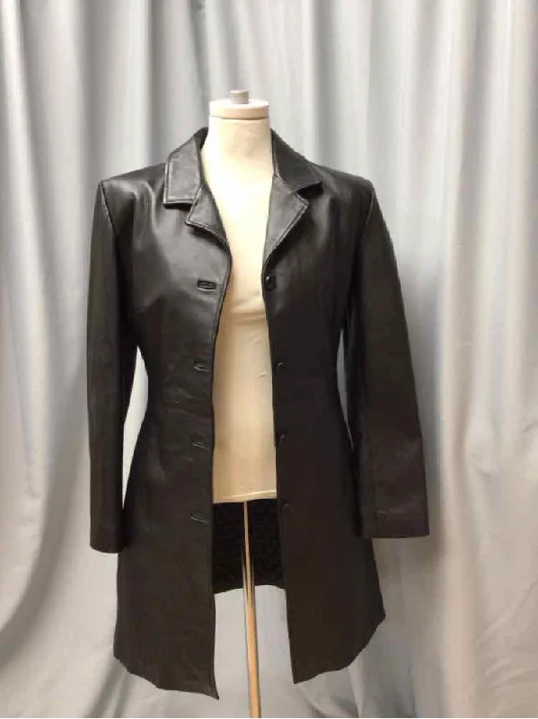 LEATHER WORLD SIZE MED/LRG Ladies COAT