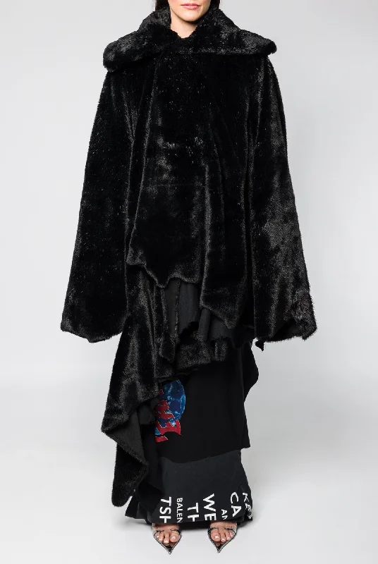 Balenciaga Faux Fur Jacket