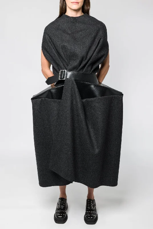 Junya Watanabe Belted Pannier Dress