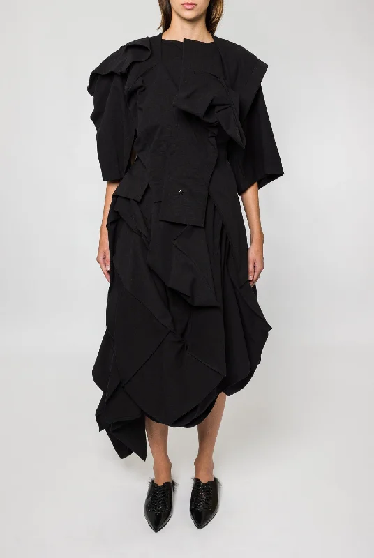 Yohji Yamamoto Draped Sleeves Jacket