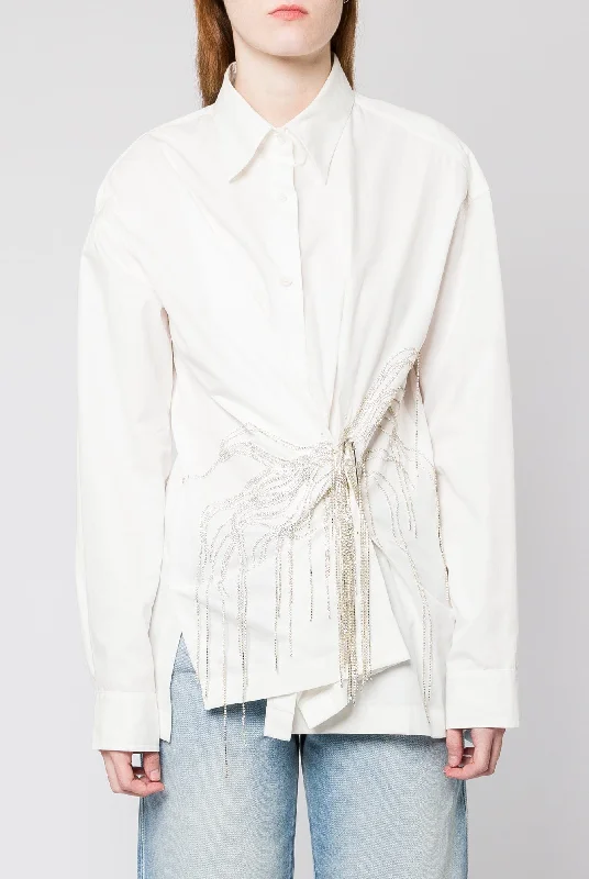 Dries Van Noten Clicks Embroidered Shirt