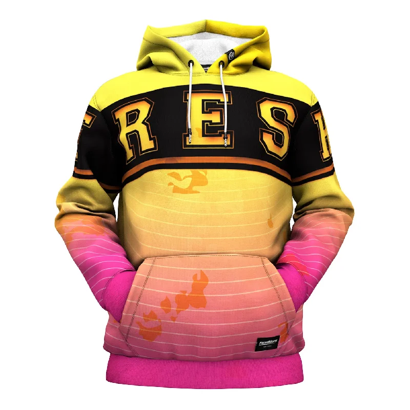 Yellow To Pink Hoodie