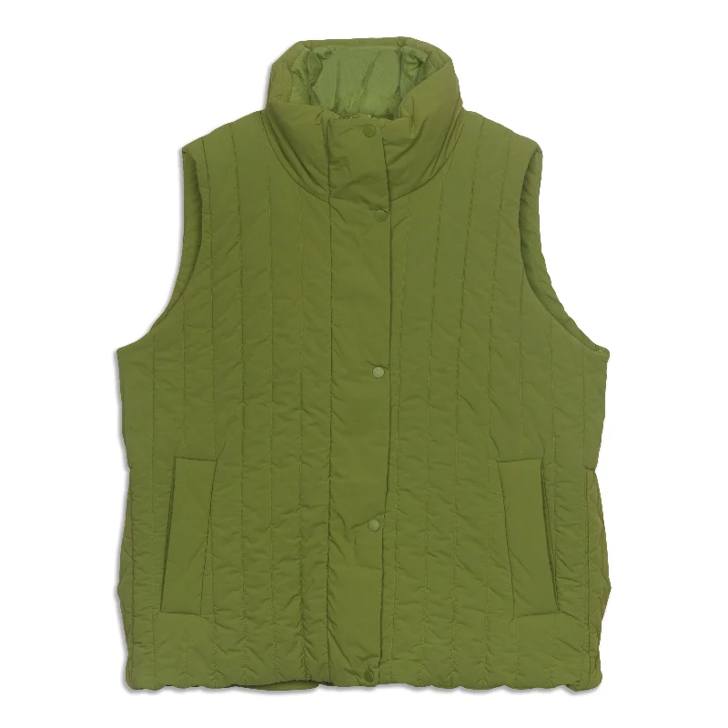 Water-Repellent Insulated Vest - Resale