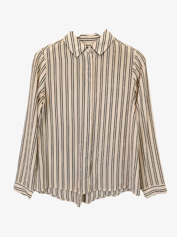 Grana Striped Work Staple Shirt Size XS French
